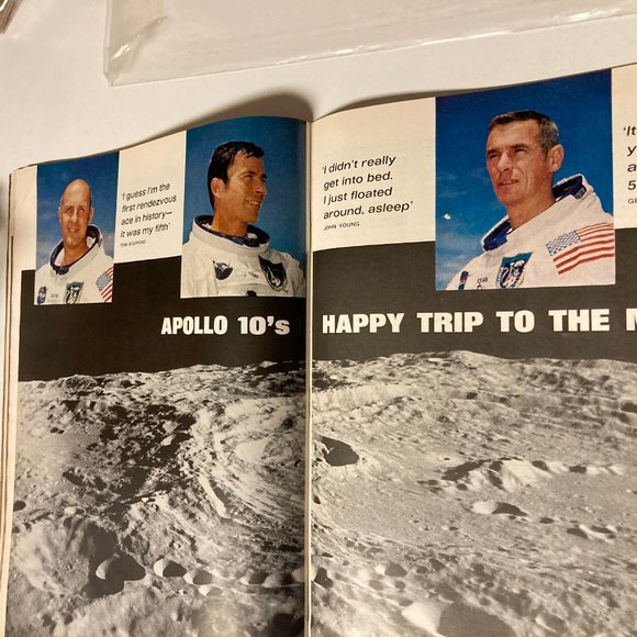 Vintage Life Magazine 6/20/69 Joe Namath, Apollo 10, Hillary Rodham Clinton - Picture 14 of 16